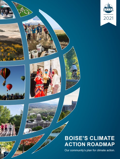 Boise's Climate Action Roadmap report cover.